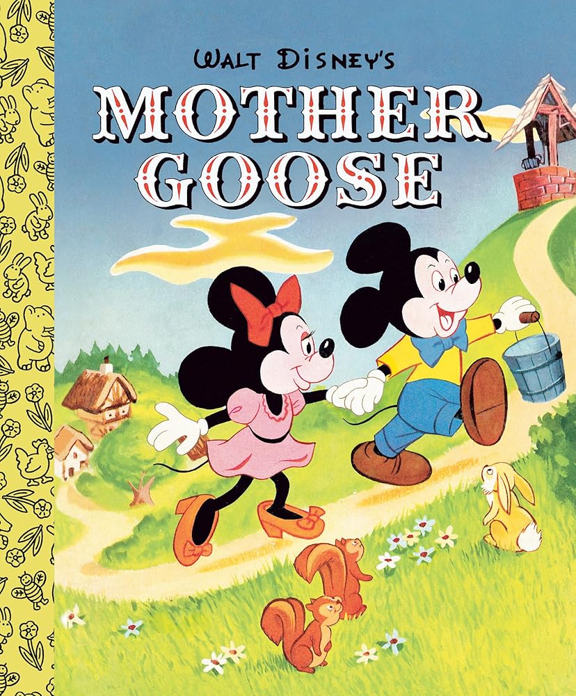 Walt Disney's Mother Goose Little Golden Board Book (Disney Classic) cover image