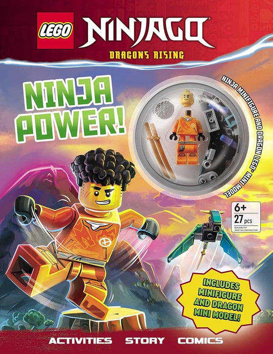 LEGO NINJAGO: Ninja Power! (Activity Book with Minifigure) cover image