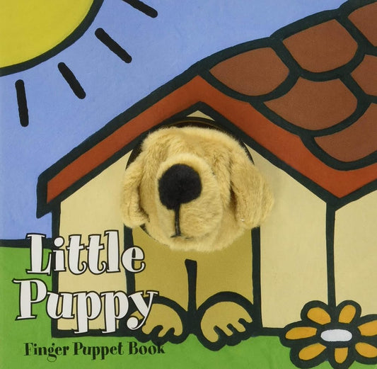 Little Puppy: Finger Puppet Book: (Puppet Book for Baby, Little Dog Board Book) (Little Finger Puppet Board Books, FING) cover image