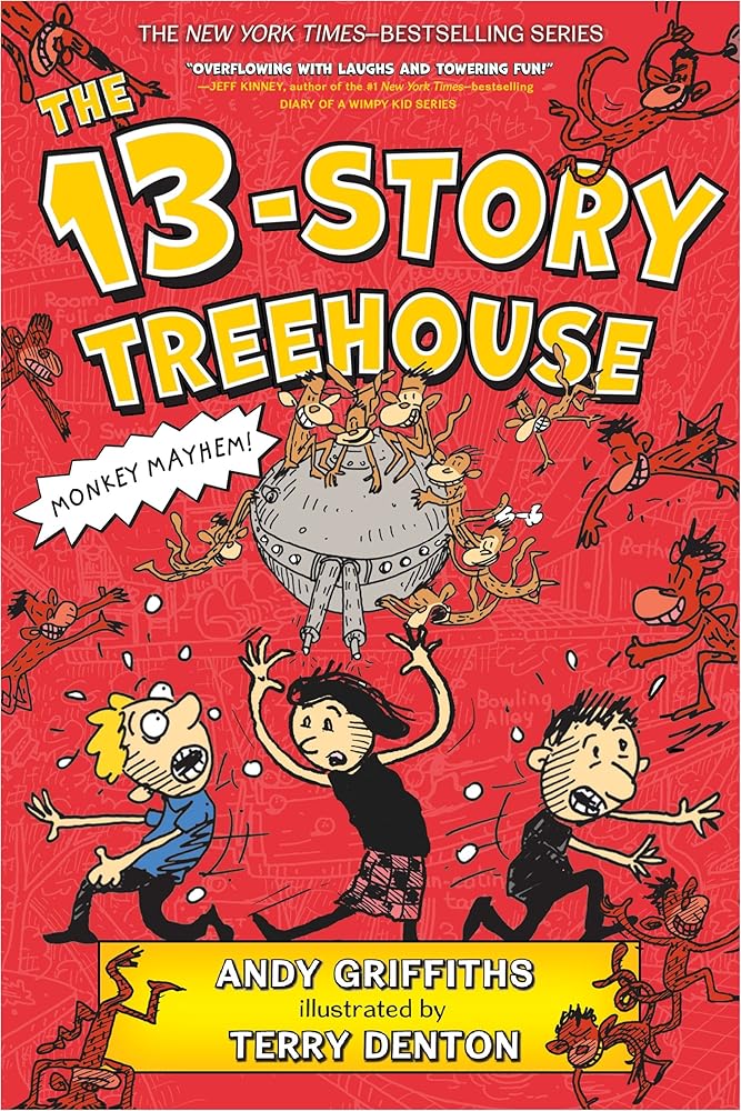 The 13-Story Treehouse: Monkey Mayhem! (The Treehouse Books, 1) cover image
