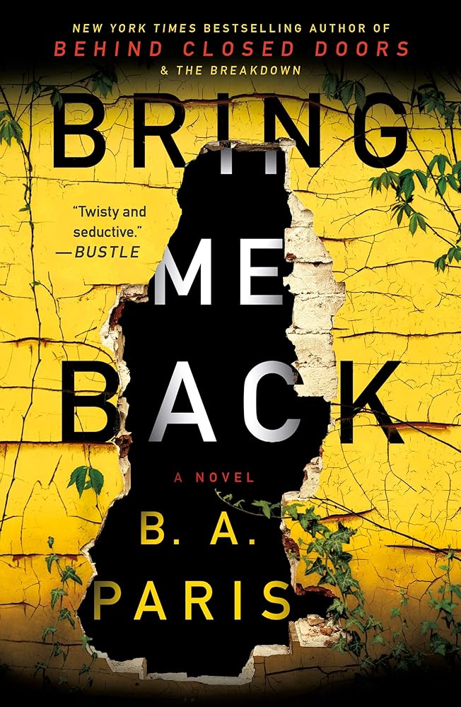 Bring Me Back: A Novel cover image