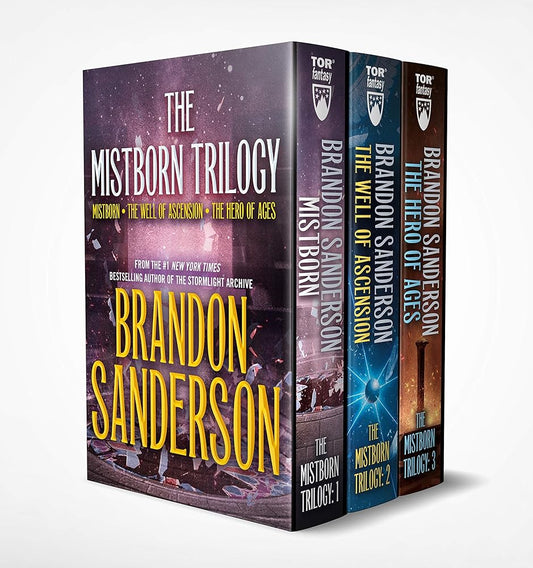 Mistborn Boxed Set I: The Well of Ascension, Hero of Ages (The Mistborn Saga) cover image