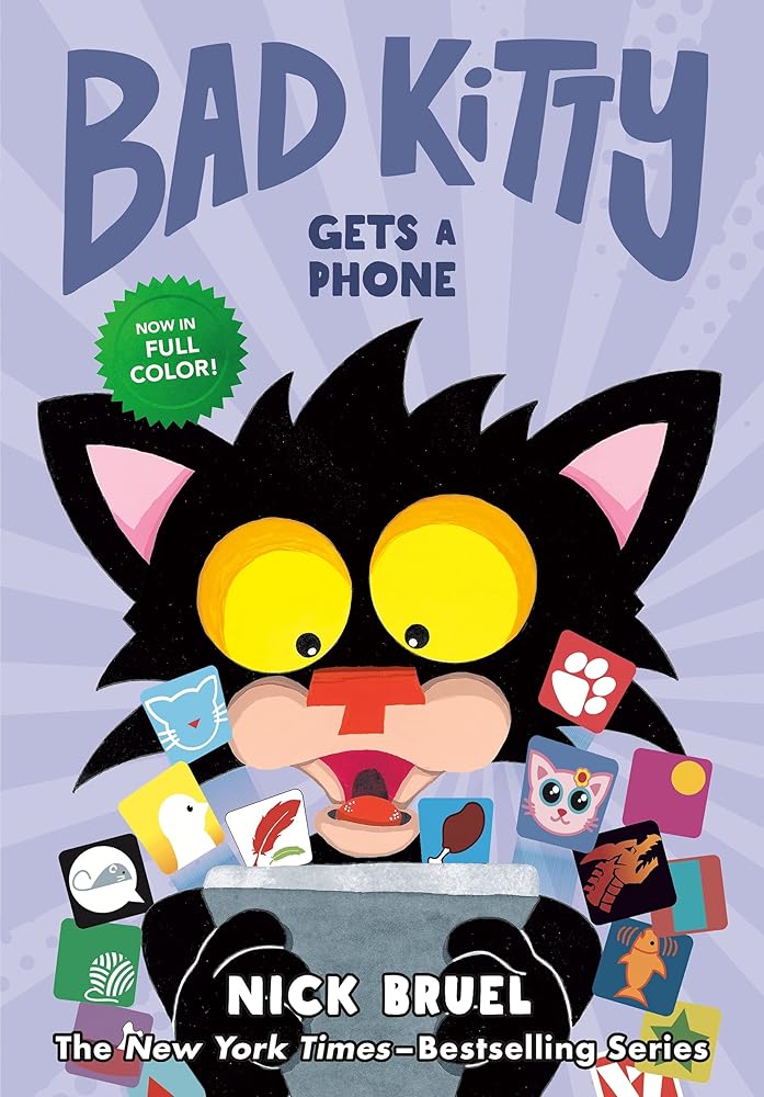 Bad Kitty Gets a Phone (Graphic Novel) cover image