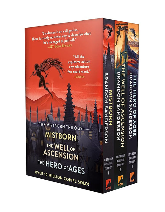 Mistborn Trilogy TPB Boxed Set: Mistborn, The Well of Ascension, The Hero of Ages (The Mistborn Saga) cover image