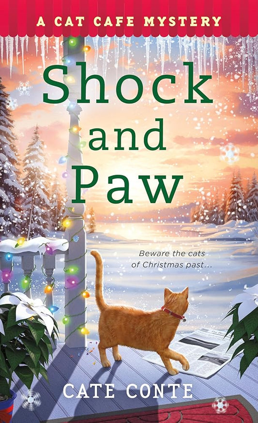 Shock and Paw: A Cat Cafe Mystery (Cat Cafe Mystery Series, 8) cover image