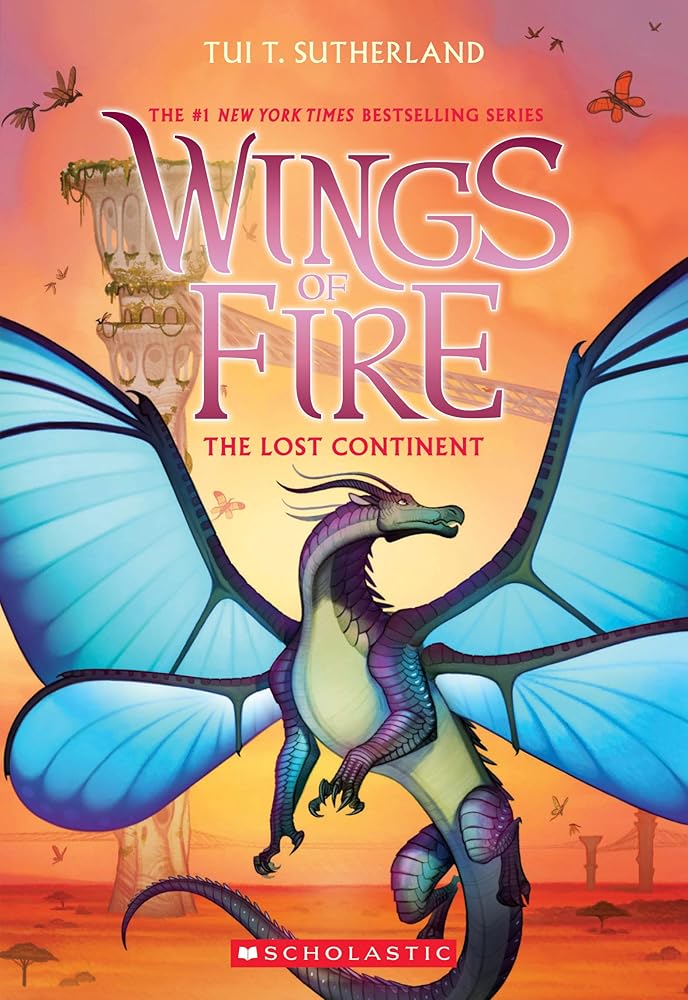 The Lost Continent (Wings of Fire #11): Volume 11 cover image