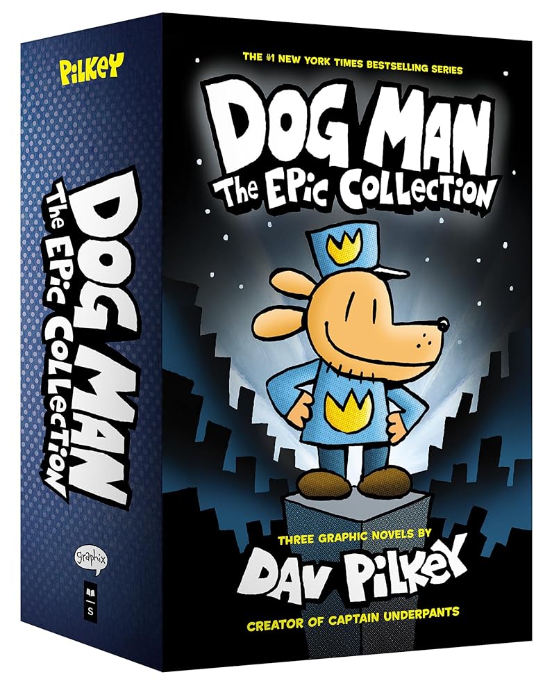 Dog Man: The Epic Collection: From the Creator of Captain Underpants (Dog Man #1-3 Box Set) cover image
