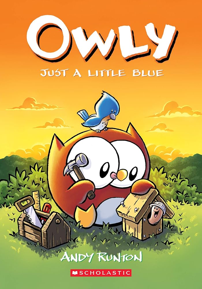Just a Little Blue: A Graphic Novel (Owly #2) (2) cover image