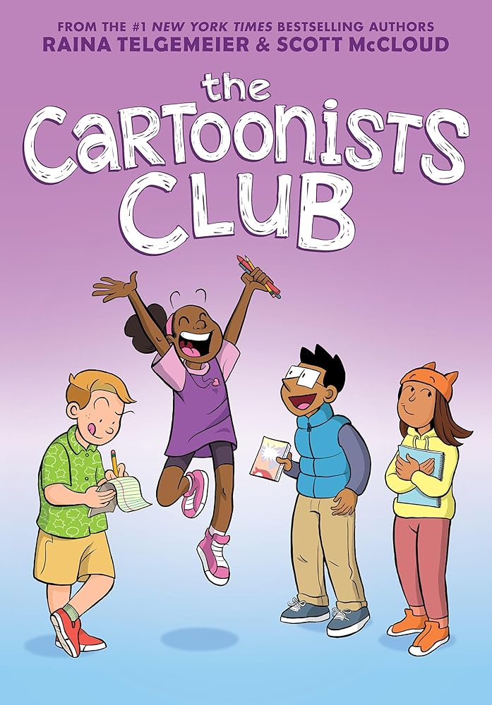 The Cartoonists Club: A Graphic Novel cover image