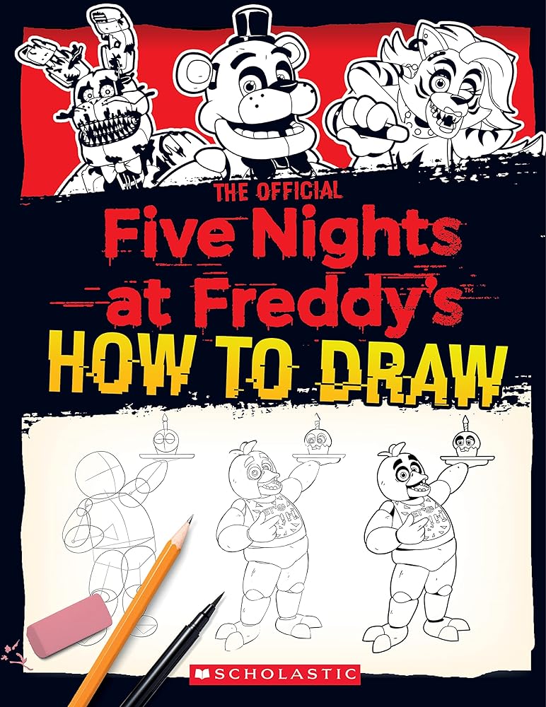 How to Draw Five Nights at Freddy's: An AFK Book cover image