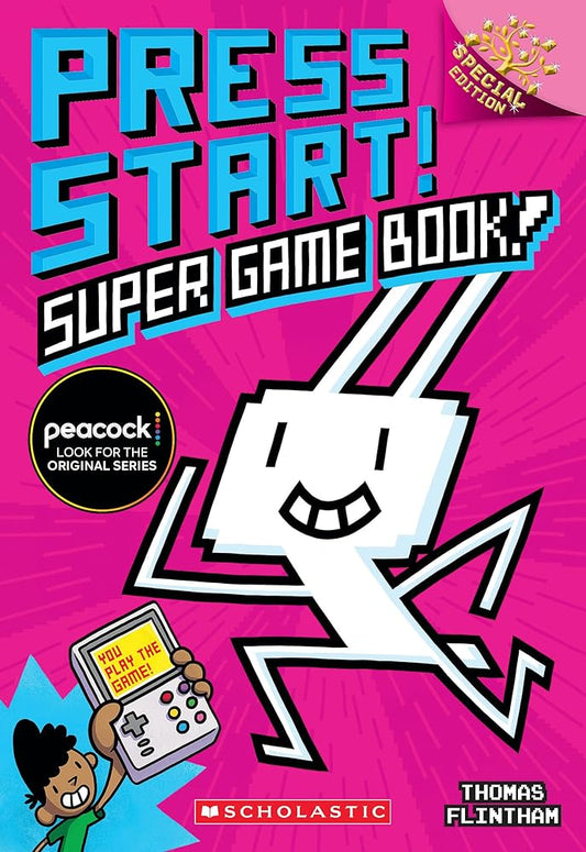 Super Game Book!: A Branches Special Edition (Press Start! #14) cover image