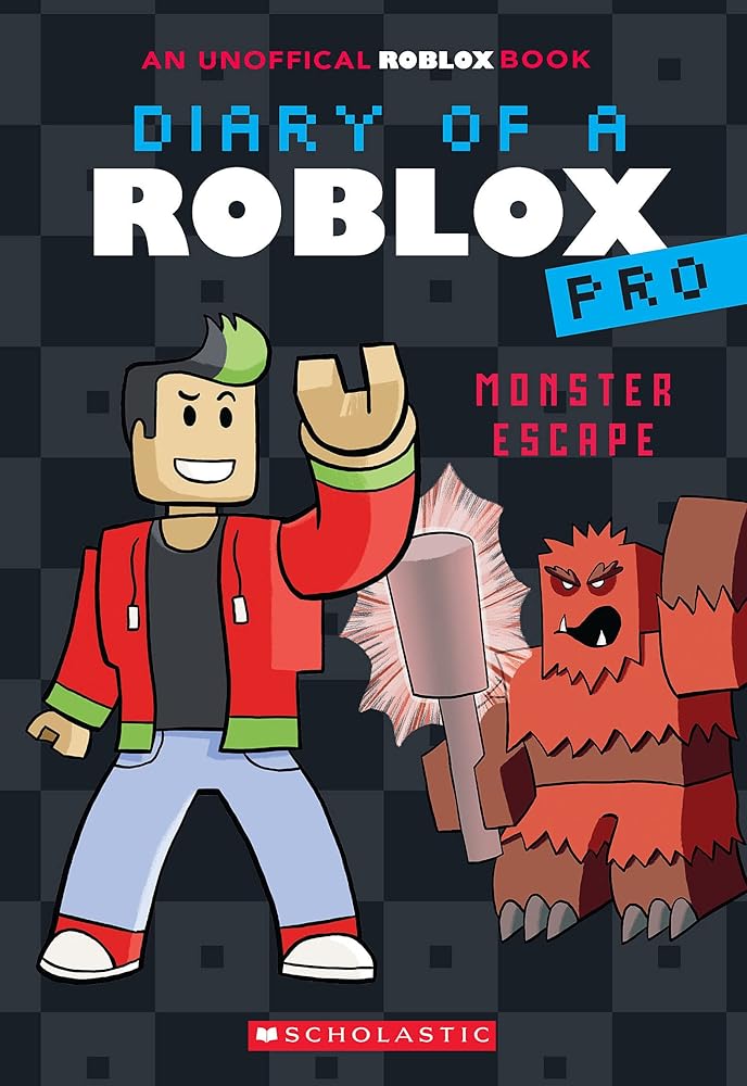 Monster Escape (Diary of a Roblox Pro #1: An AFK Book) cover image