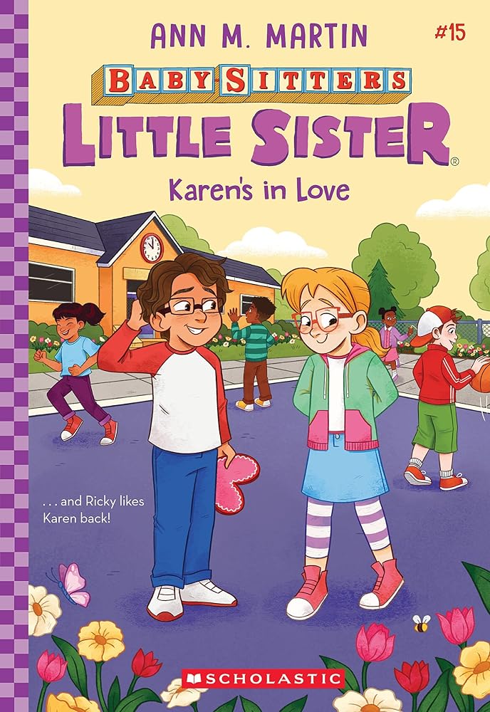 Karen's In Love (Baby-sitters Little Sister #15) cover image