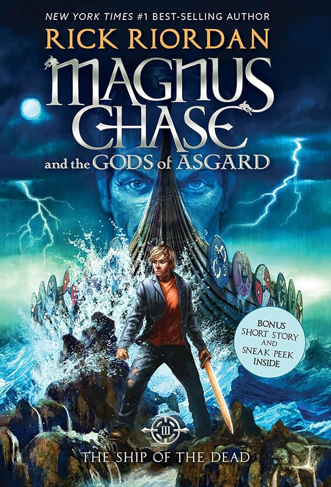 Magnus Chase and the Gods of Asgard, Book 3: Ship of the Dead, The cover image