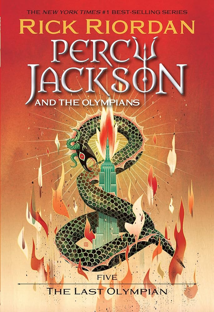 Percy Jackson and the Olympians, Book Five: The Last Olympian (Percy Jackson & the Olympians) cover image