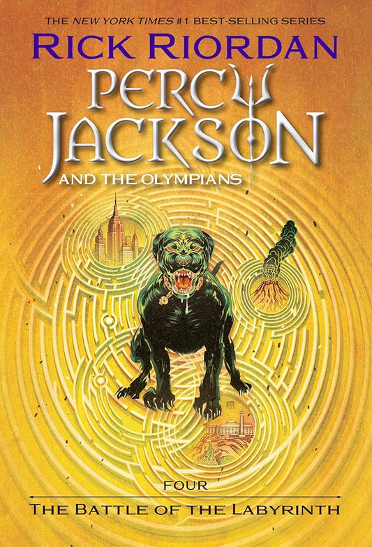 Percy Jackson and the Olympians, Book Four: The Battle of the Labyrinth (Percy Jackson & the Olympians) cover image