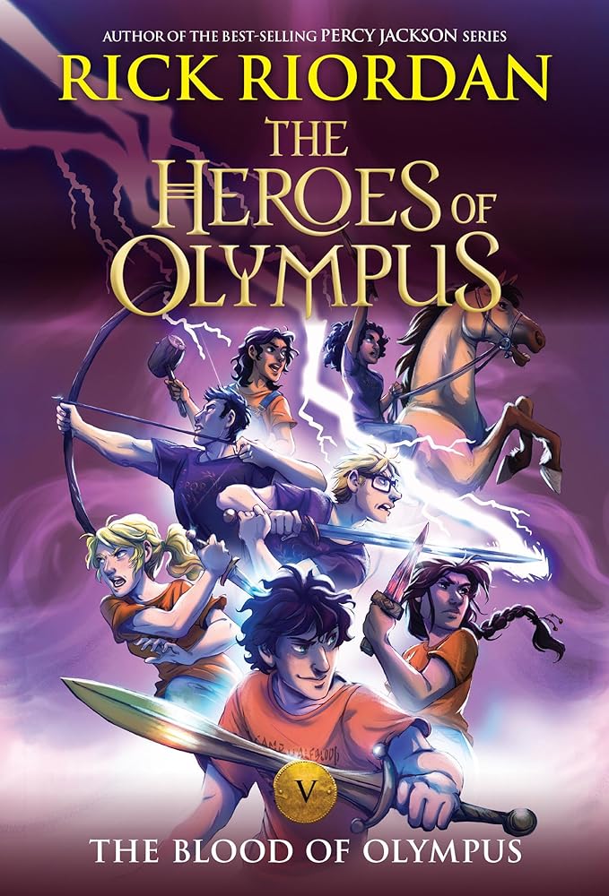 Heroes of Olympus, The, Book Five: Blood of Olympus, The-(new cover) (The Heroes of Olympus) cover image