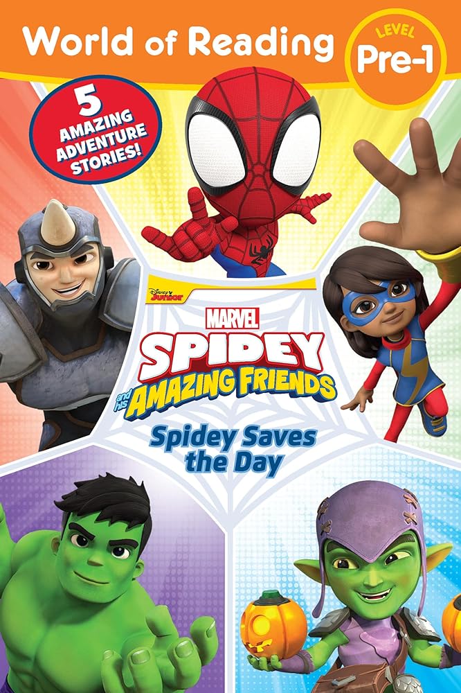 World of Reading: Spidey Saves the Day: Spidey and His Amazing Friends cover image