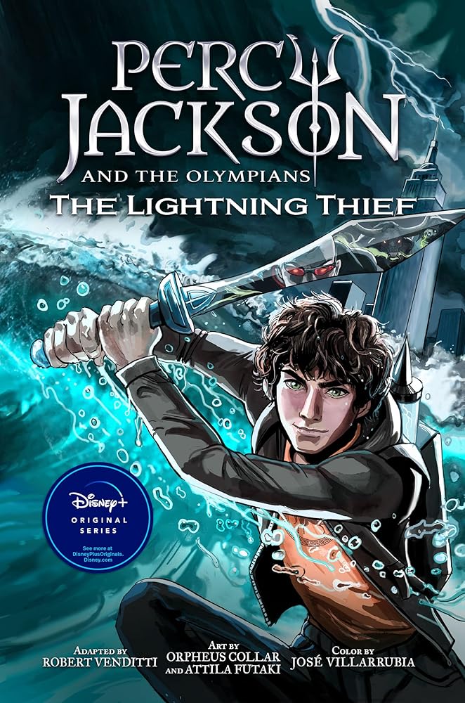 Percy Jackson and the Olympians The Lightning Thief The Graphic Novel (paperback) (Percy Jackson & the Olympians) cover image