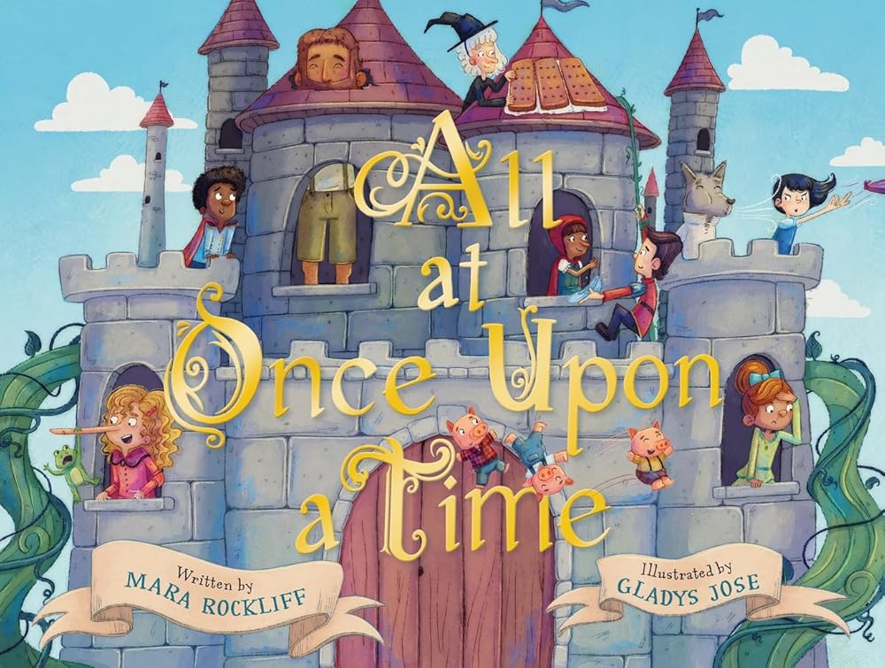 All at Once Upon a Time: A Picture Book cover image