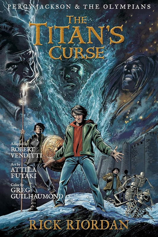 The Titan's Curse: The Graphic Novel (Percy Jackson and the Olympians Series, Book 3) cover image