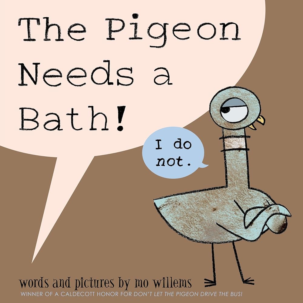 Pigeon Needs a Bath!, The-Pigeon series cover image
