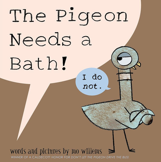 Pigeon Needs a Bath!, The-Pigeon series cover image