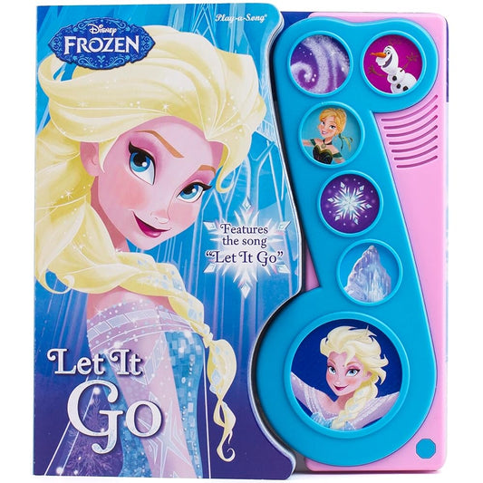 Disney Frozen - Let It Go Little Music Note Sound Book - PI Kids cover image