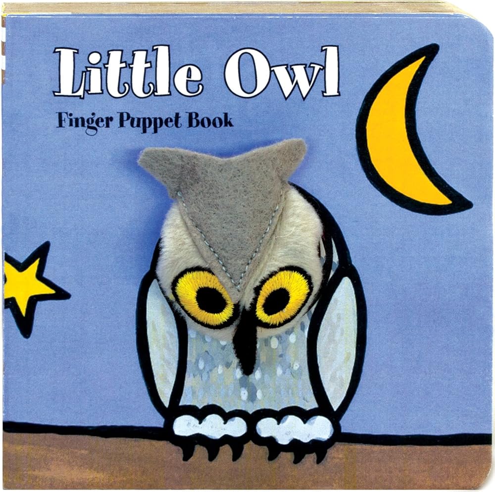 Little Owl: Finger Puppet Book: (Finger Puppet Book for Toddlers and Babies, Baby Books for First Year, Animal Finger Puppets) (Little Finger Puppet Board Books) cover image