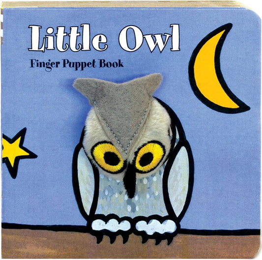 Little Owl: Finger Puppet Book: (Finger Puppet Book for Toddlers and Babies, Baby Books for First Year, Animal Finger Puppets) (Little Finger Puppet Board Books) cover image