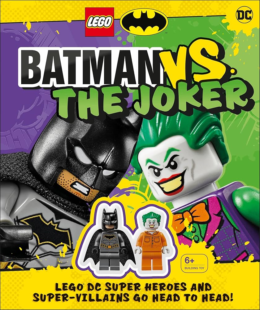 LEGO Batman Batman Vs. The Joker: LEGO DC Super Heroes and Super-villains Go Head to Head w/two LEGO minifigures! cover image