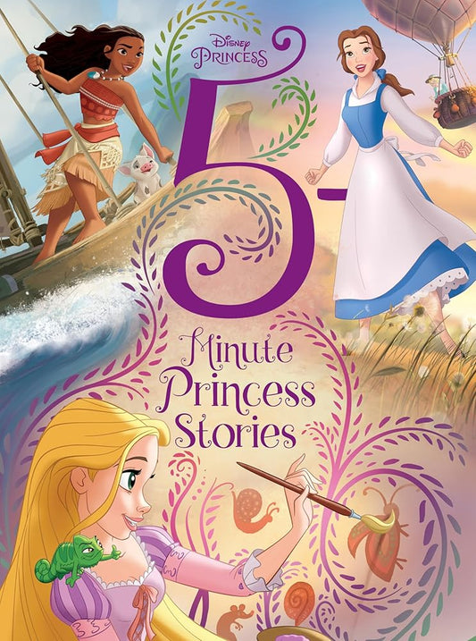 Disney Princess: 5-Minute Princess Stories (5-Minute Stories) cover image