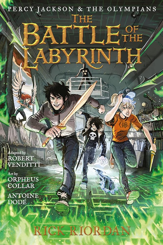 Percy Jackson and the Olympians: Battle of the Labyrinth: The Graphic Novel, The-Percy Jackson and the Olympians (Percy Jackson & the Olympians) cover image