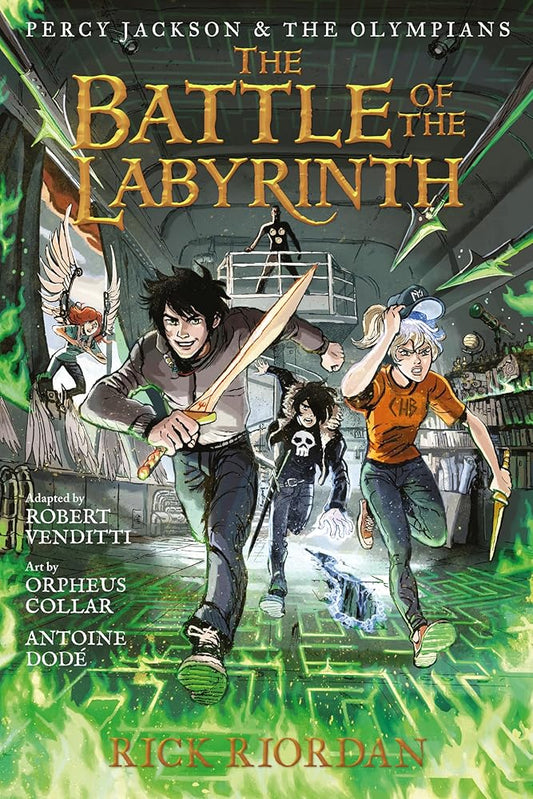 Percy Jackson and the Olympians: Battle of the Labyrinth: The Graphic Novel, The-Percy Jackson and the Olympians (Percy Jackson & the Olympians) cover image