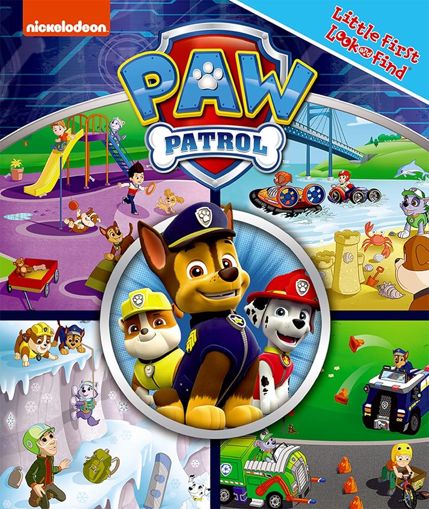 PAW Patrol Little First Look and Find - PI Kids cover image