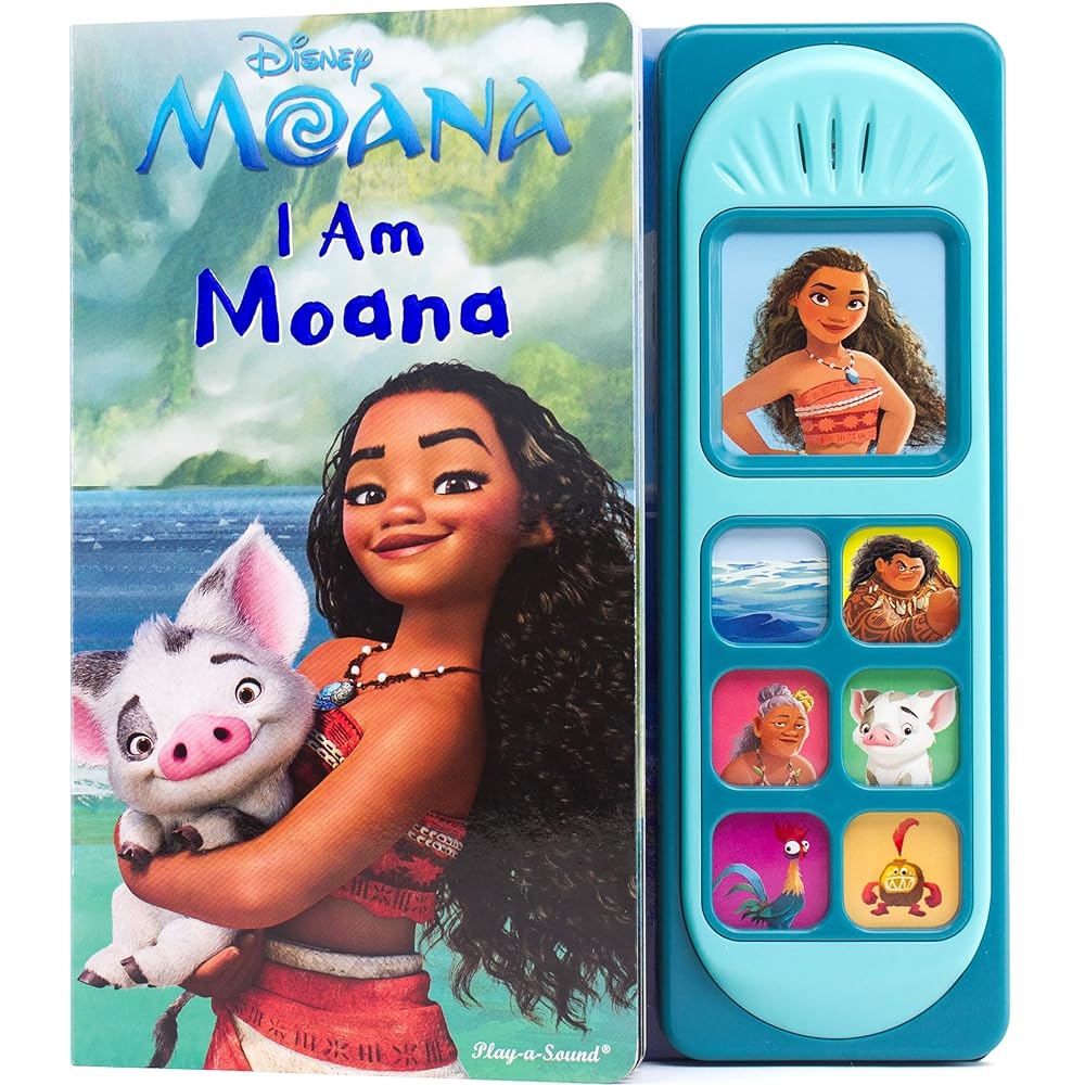Disney Moana - I Am Moana Little Sound Book - PI Kids (Disney Moana: Play-A-Sound) (Play-A-Song) cover image