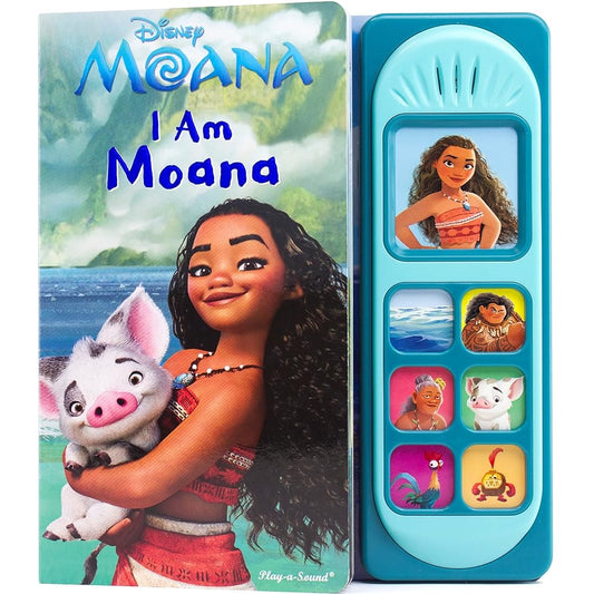 Disney Moana - I Am Moana Little Sound Book - PI Kids (Disney Moana: Play-A-Sound) (Play-A-Song) cover image