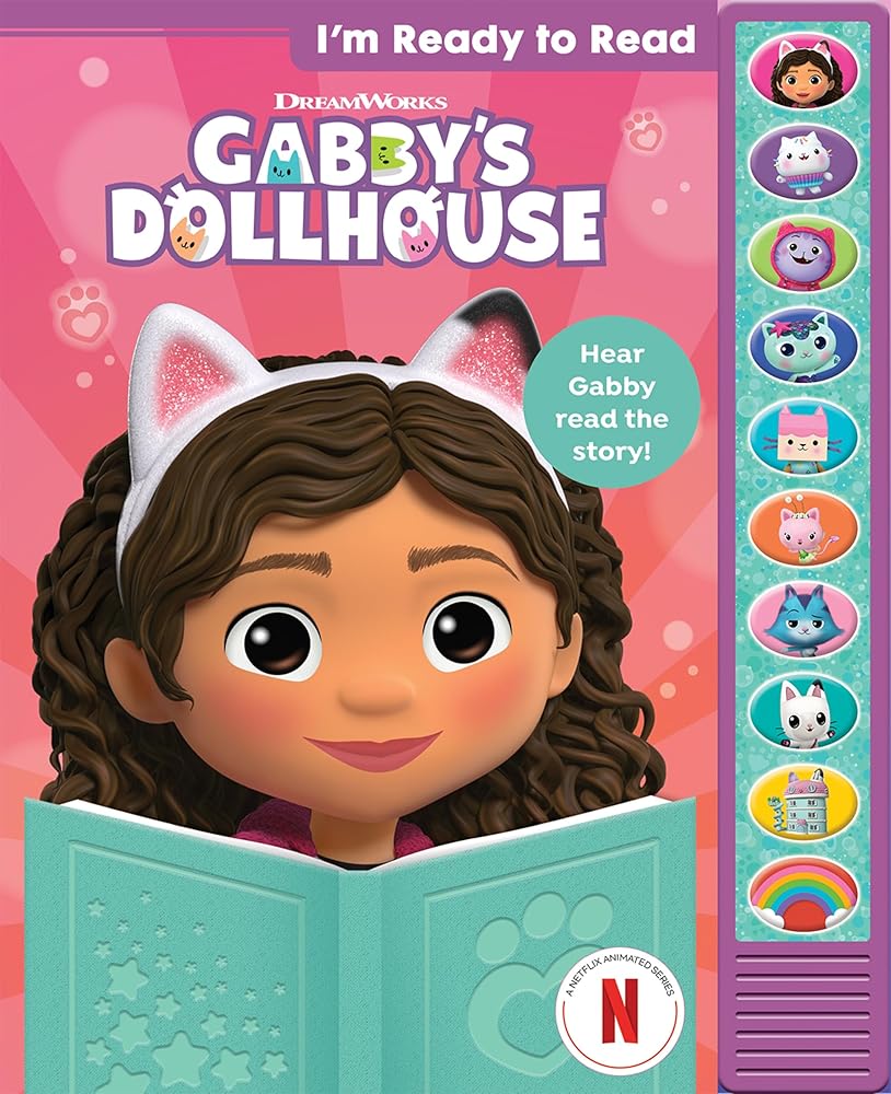 I'm Ready to Read Gabby's Dollhouse cover image
