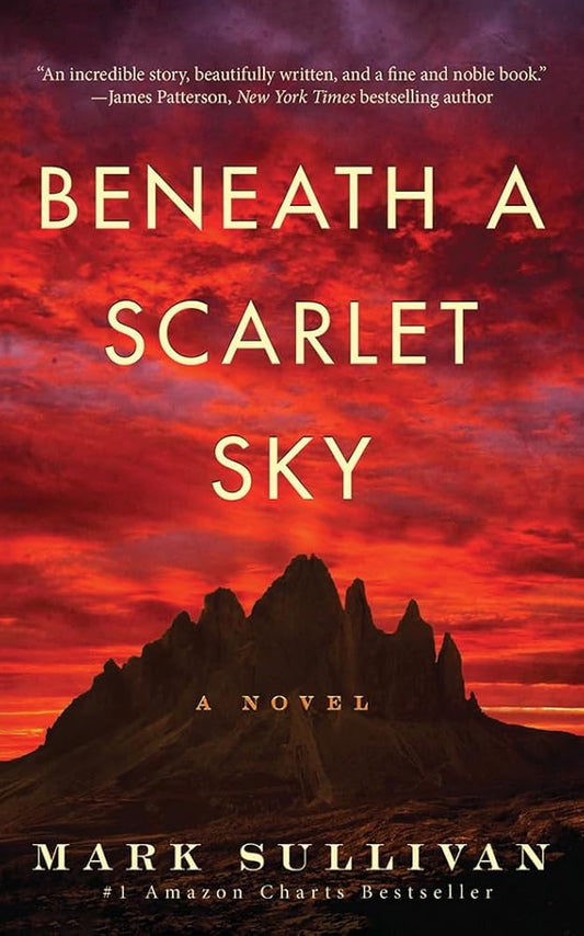 Beneath a Scarlet Sky: A Novel cover image
