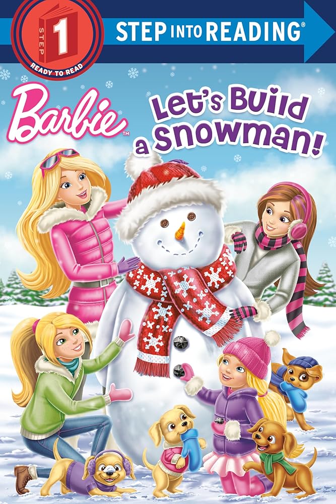 Let's Build a Snowman! (Barbie) (Step into Reading) cover image