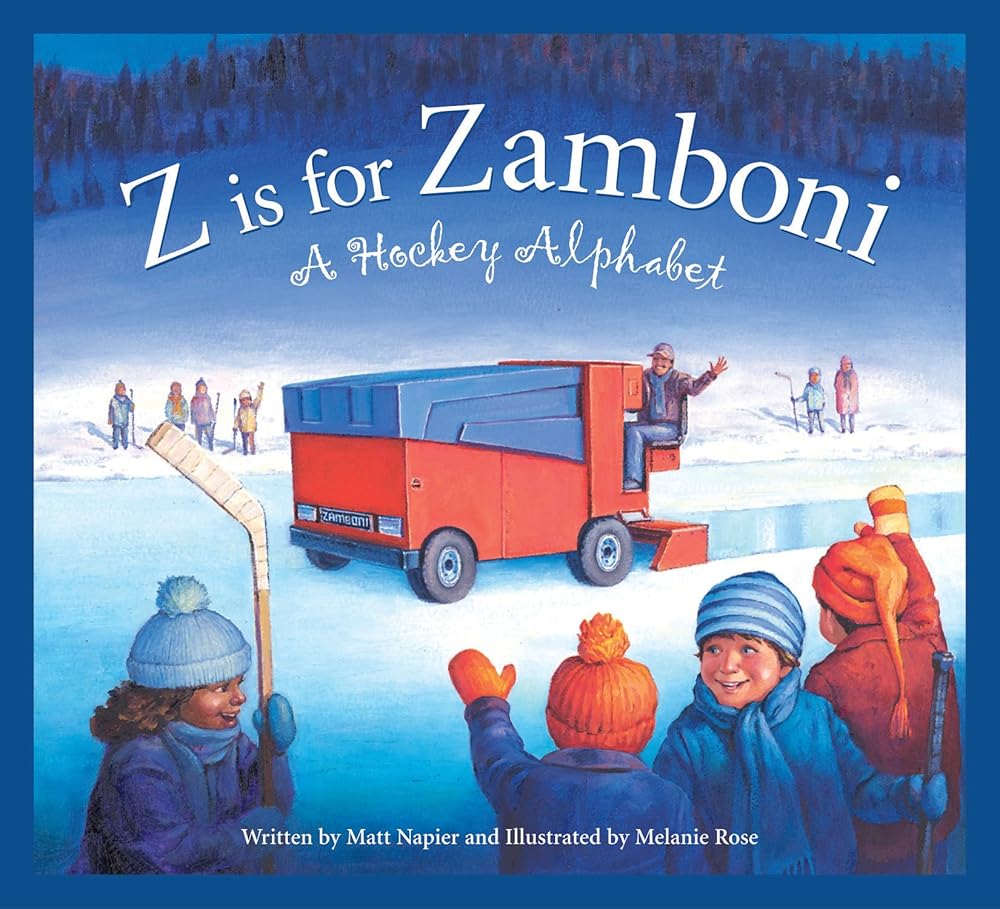 Z is for Zamboni: A Hockey Alphabet (Sports Alphabet) cover image