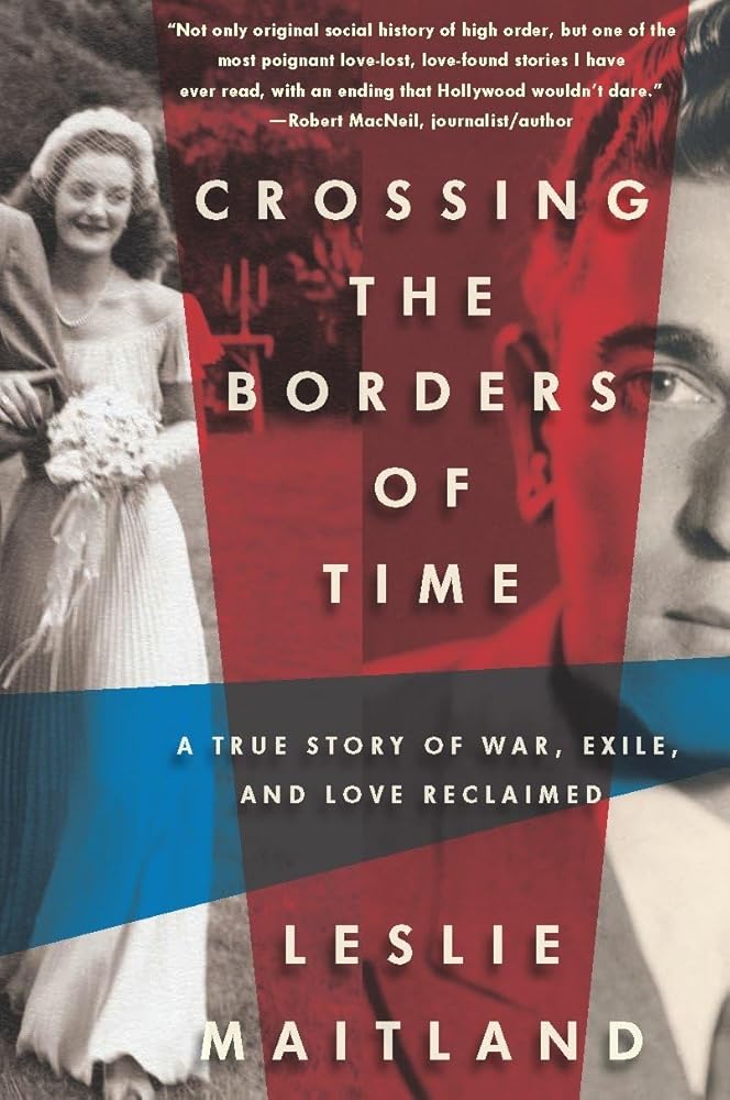 Crossing the Borders of Time: A True Story of War, Exile, and Love Reclaimed cover image