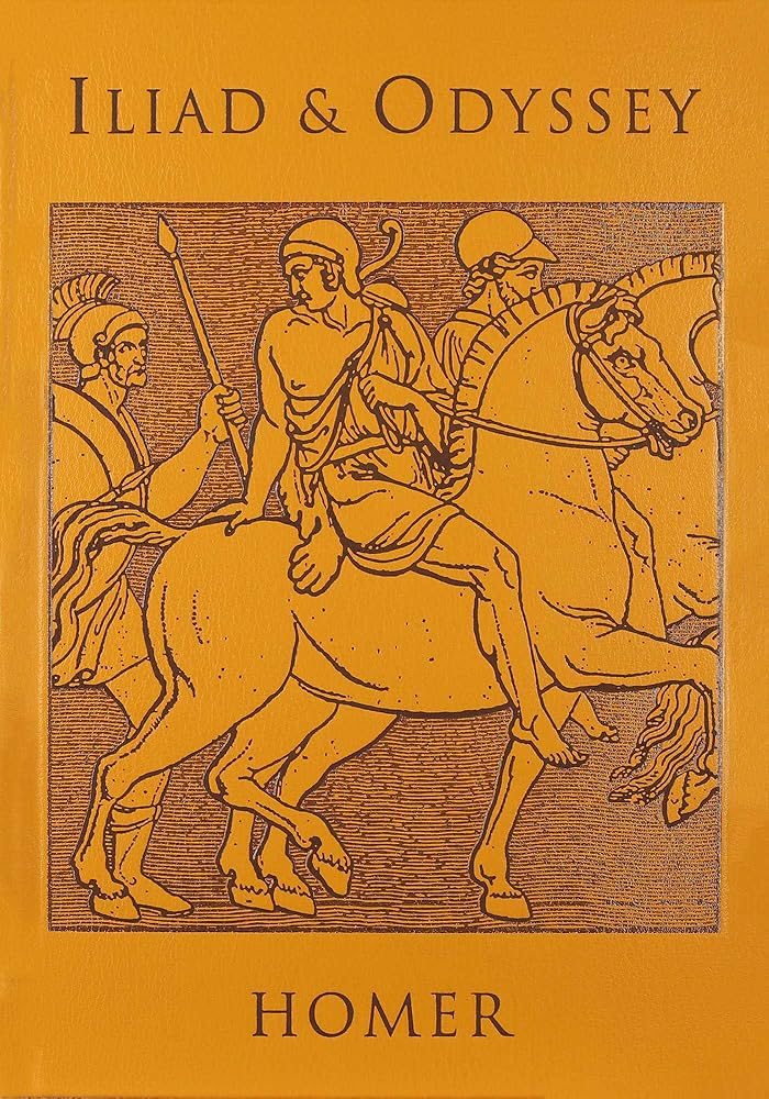 Iliad & Odyssey (Leather-bound Classics) cover image