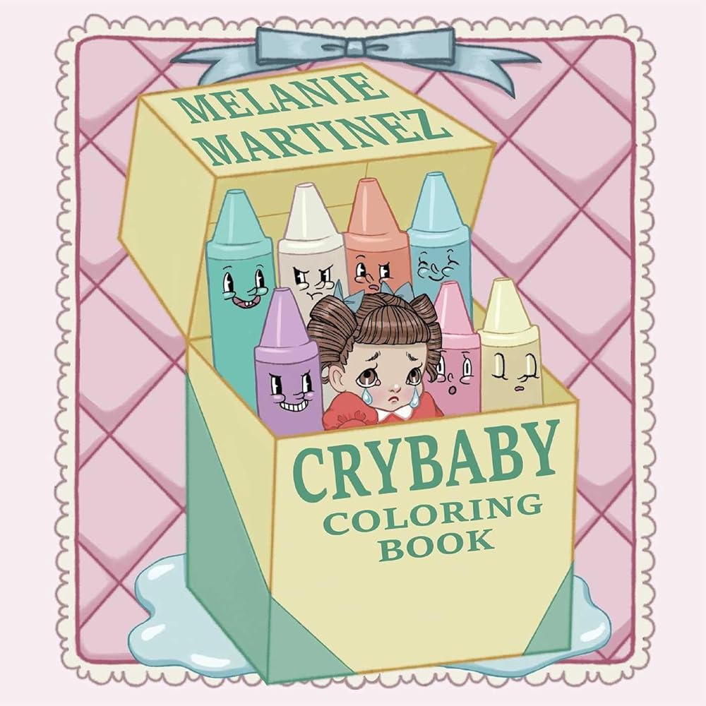 Cry Baby Coloring Book cover image