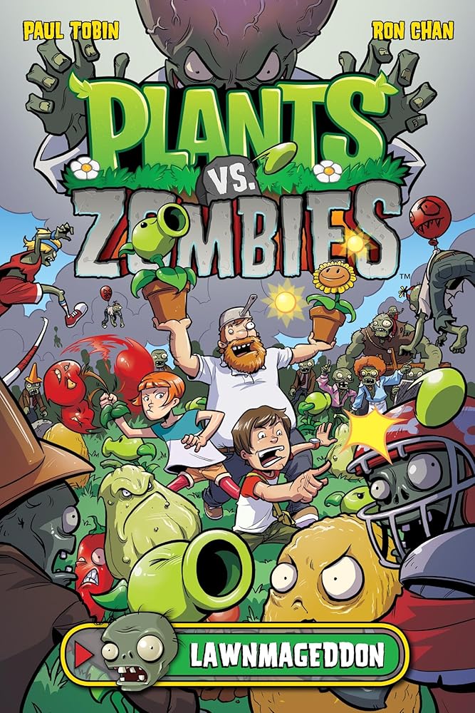 Plants vs. Zombies Volume 1: Lawnmageddon cover image