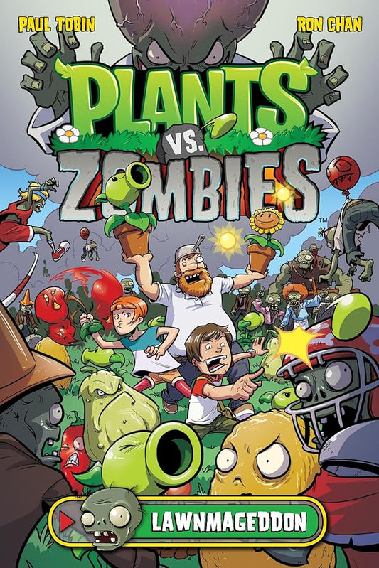 Plants vs. Zombies Volume 1: Lawnmageddon cover image