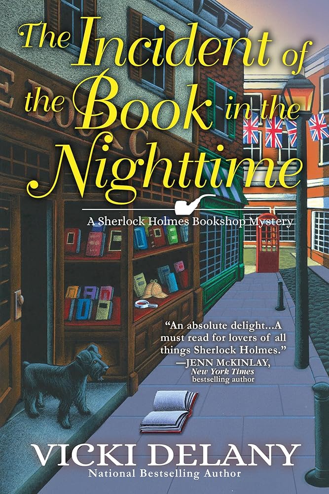 The Incident of the Book in the Nighttime (A Sherlock Holmes Bookshop Mystery) cover image