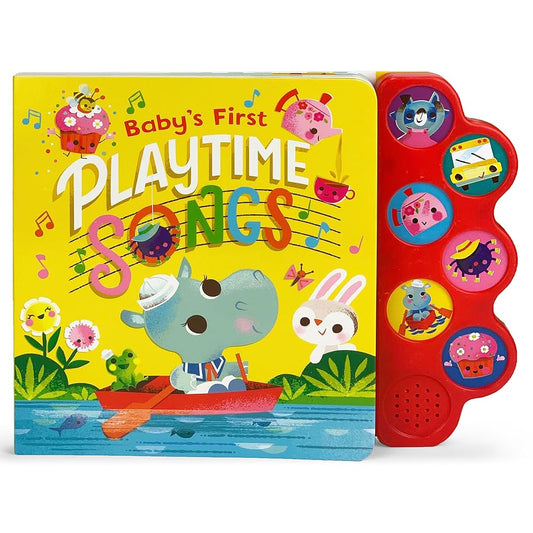 Playtime Songs - Interactive Children's Song Book with 6 Sing-Along Tunes cover image