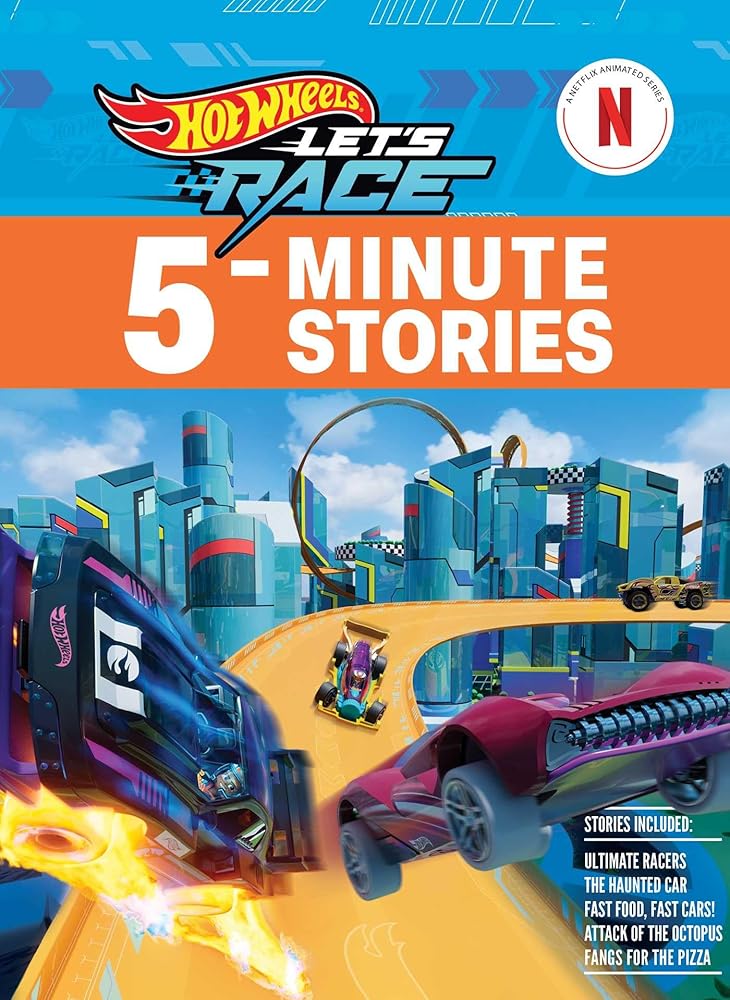Hot Wheels Let's Race: 5-Minute Stories cover image