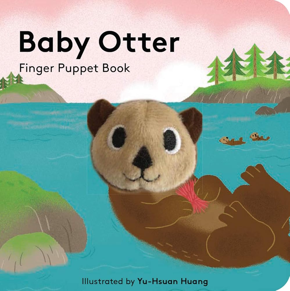 Baby Otter: Finger Puppet Book (Baby Animal Finger Puppets, 24) cover image